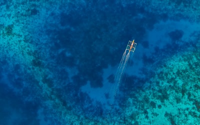 海上船舶航拍